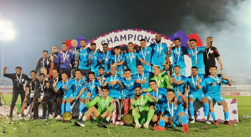 Indian Football Team in Tri-nation Football Tournament