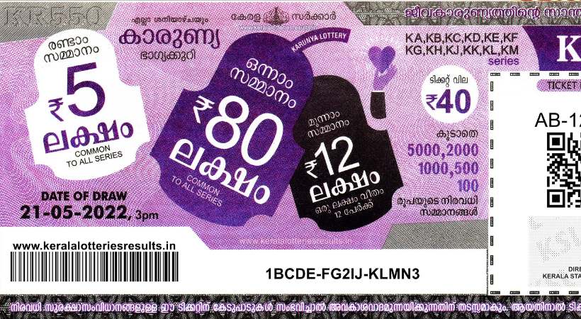 Image of Karunya Lottery