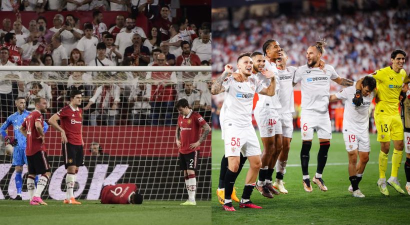 Manchester United and Sevilla