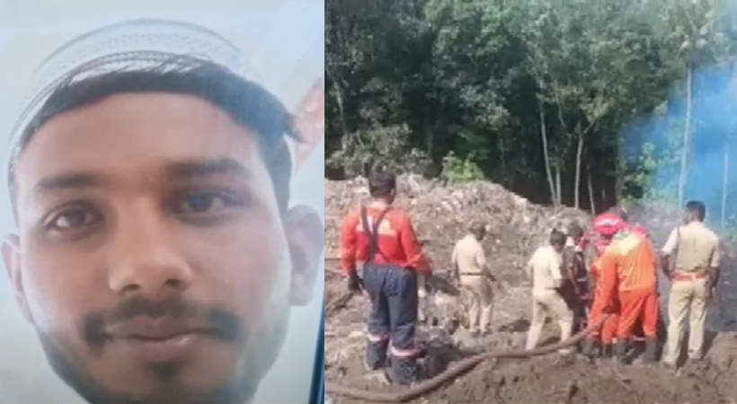 The remains of the worker were recovered