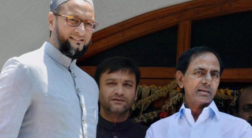 K Chandrasekhar Rao asaduddin owaisi