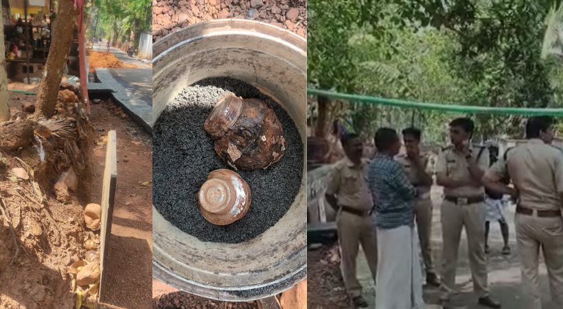 Steel bombs kept in plastic bottles found in Kozhikode
