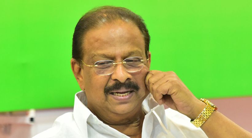 Karunya Health Scheme K. Sudhakaran criticized Pinarayi Vijayan