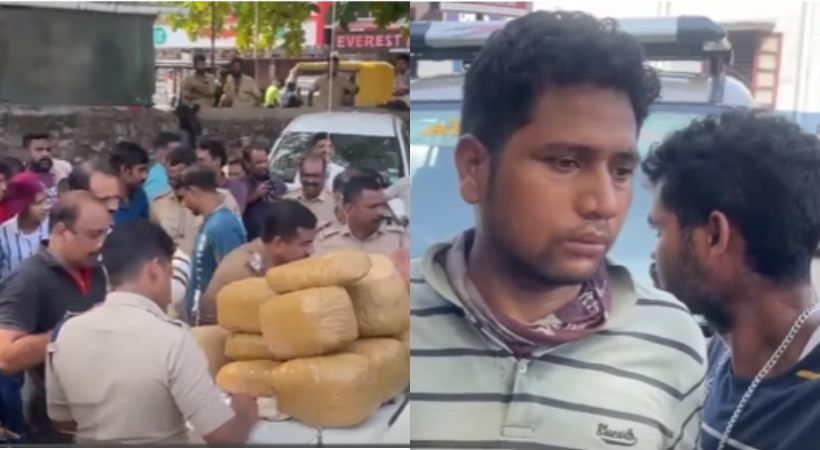 25 kg ganja seized at Aluva railway station