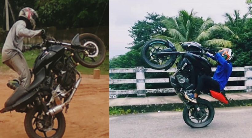 Bike Stunt fine of Rs 6 lakh was imposed on violators