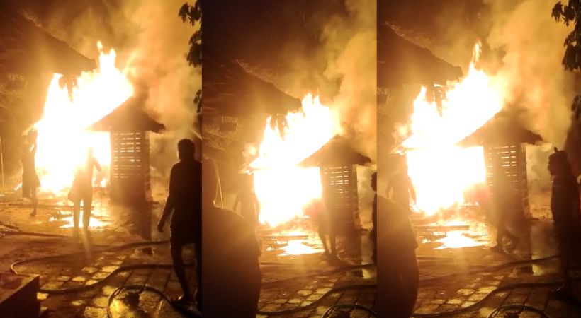 temple kannur fire