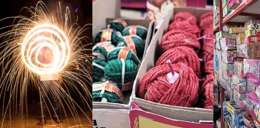 Vishu2023 Firecrackers markets active