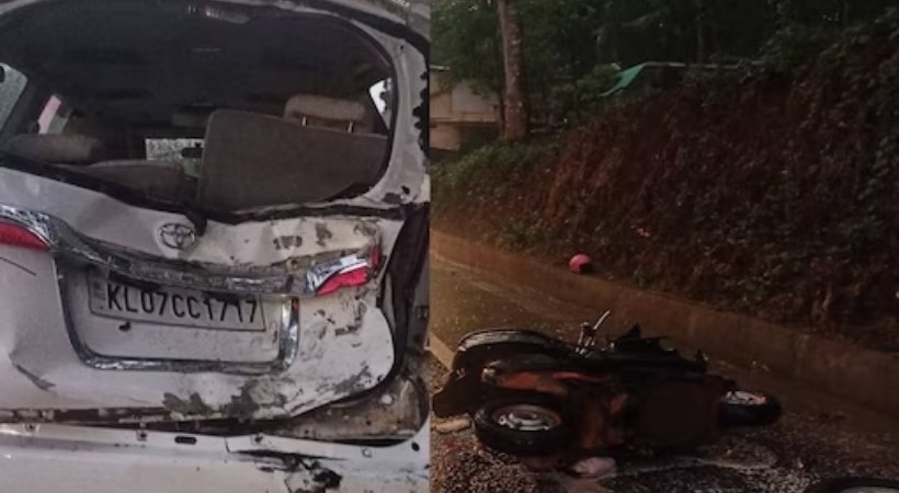 Jose k mani son arrested in accident case