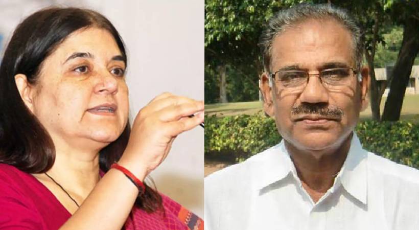 AK Saseendran against Maneka Gandhi