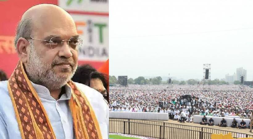 12 people died due to sunstroke during Amit Shah's event