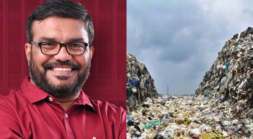 M B rajesh will camp in Kochi brahmapuram waste management