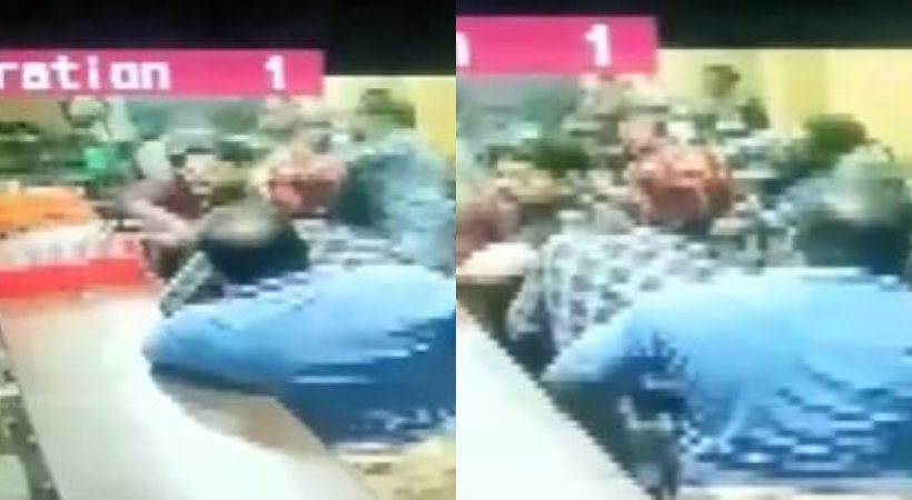 Conflict and fight at kollam bar
