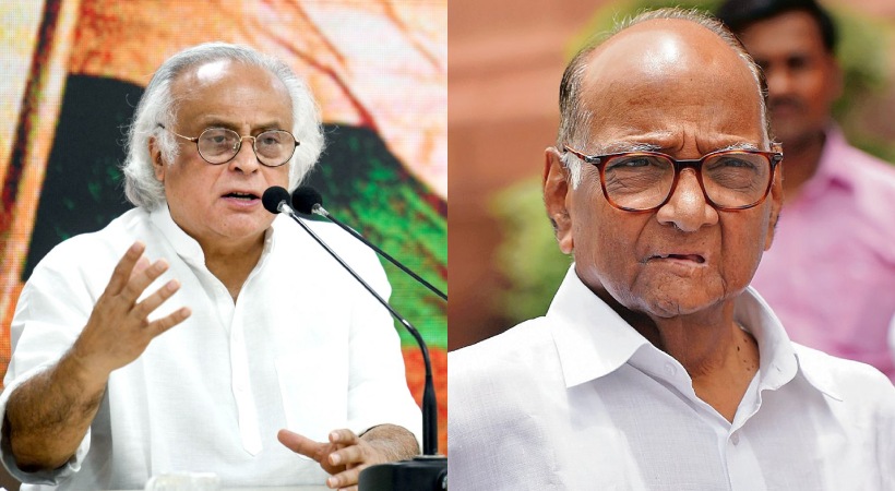 congress replay to Sharad pawar in Adani group row