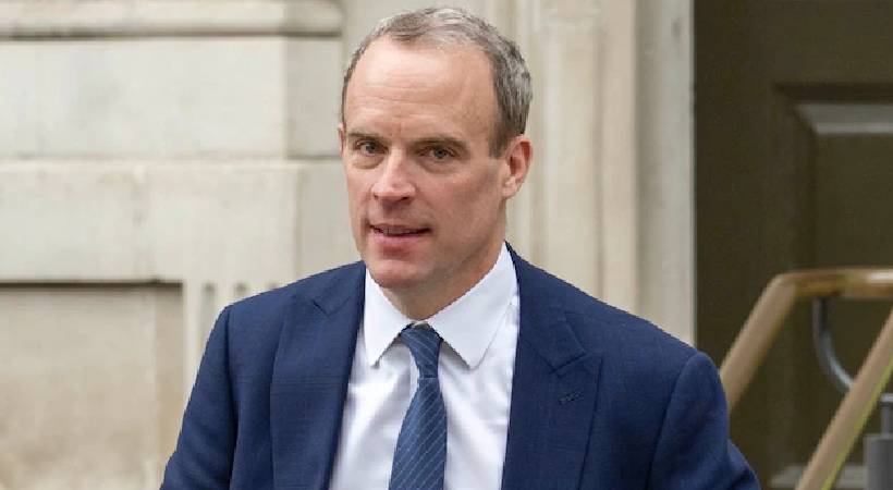 UK Deputy Prime Minister Dominic Raab resigns