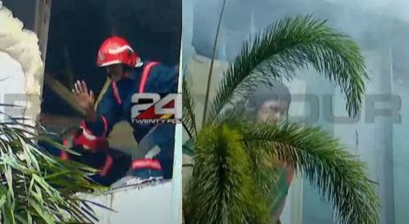 fire at Jayalakshmi Textiles was brought under control