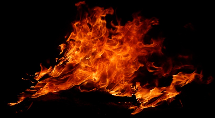 Fire accident at Thrissur city