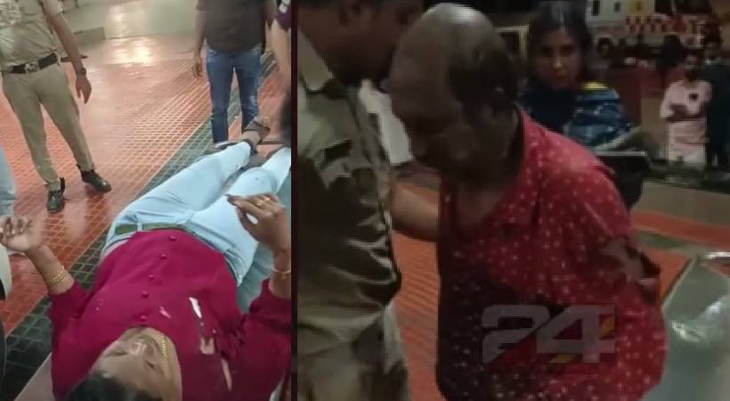 Passenger set on fire in Alappuzha-Kannur Express train