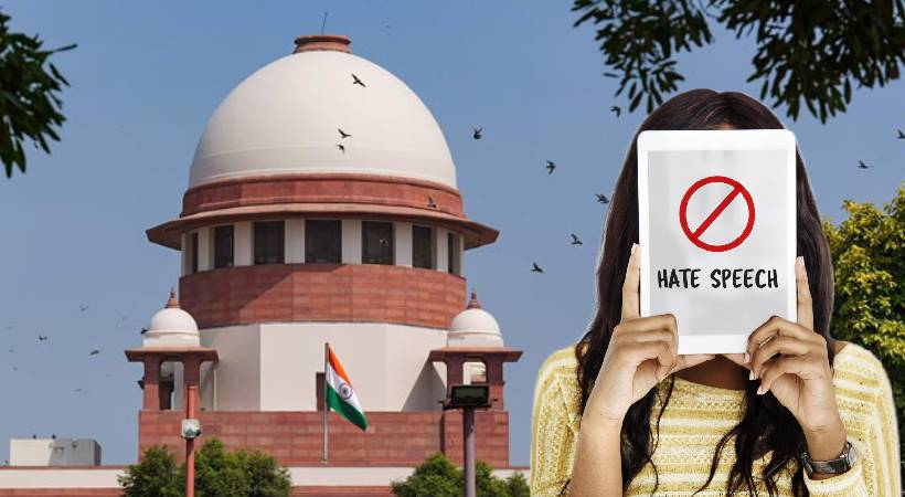 Supreme court urge to take action over hate speeches without getting a complaint