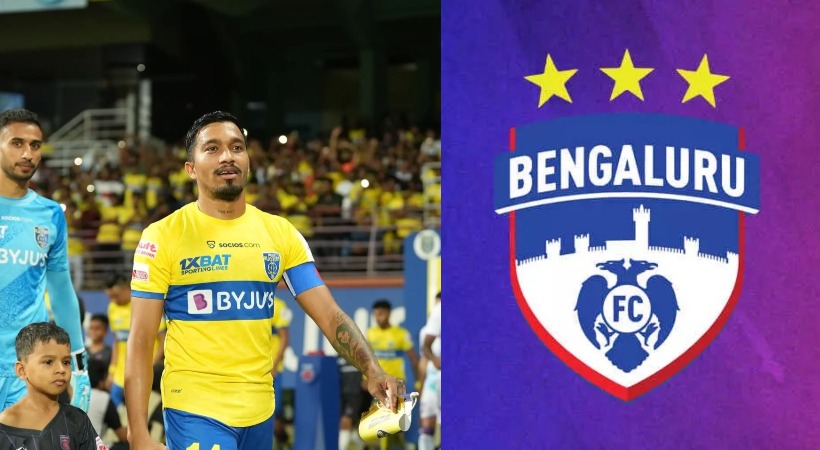 Images of jessel carneiro and Bengaluru FC