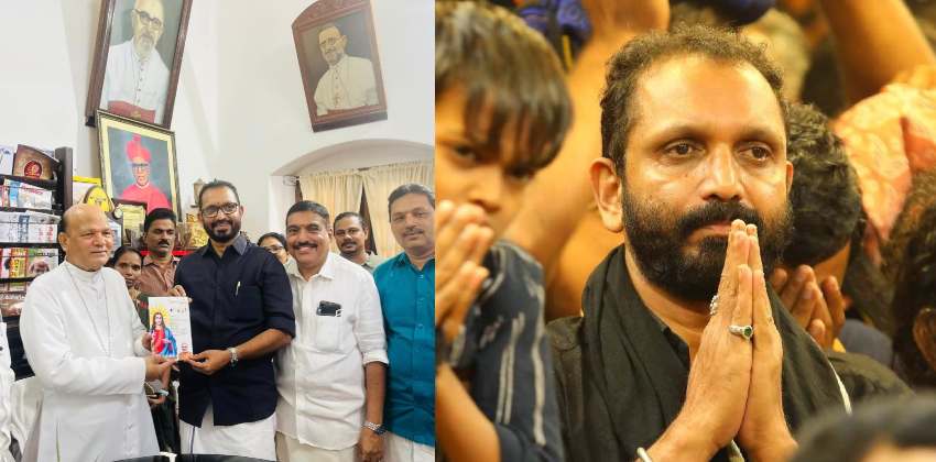 k surendran about easter card