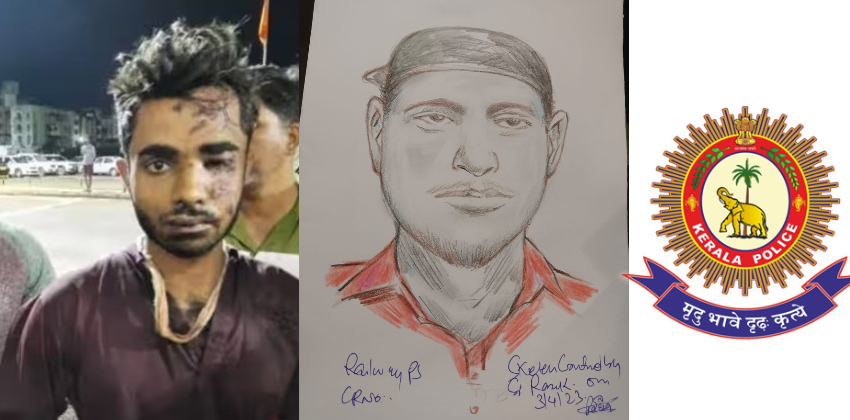 kerala police on elathur-train-incident-case