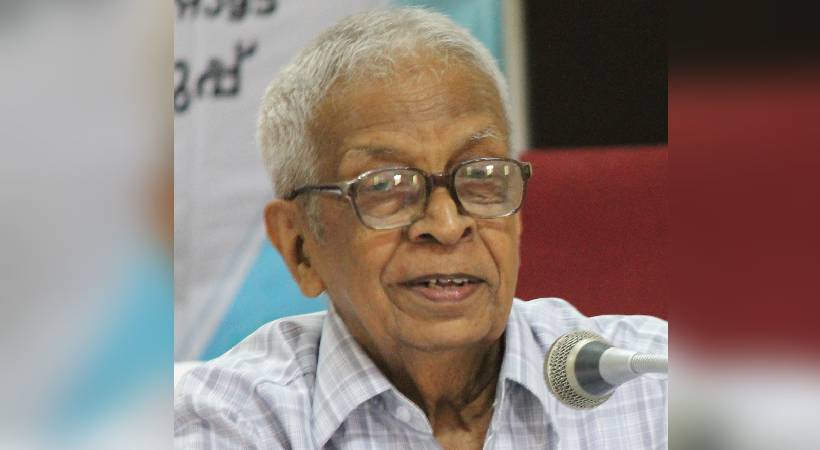KV Ramanathan passed away