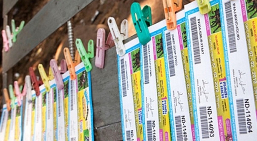 Fifty Fifty lottery results today live updates