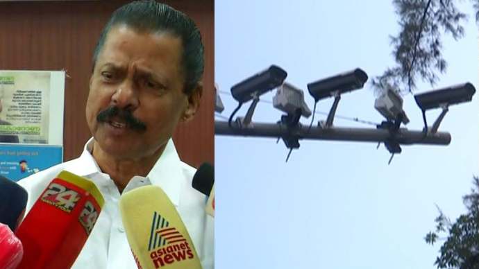 m v govindan against v d satheeshan ai camera