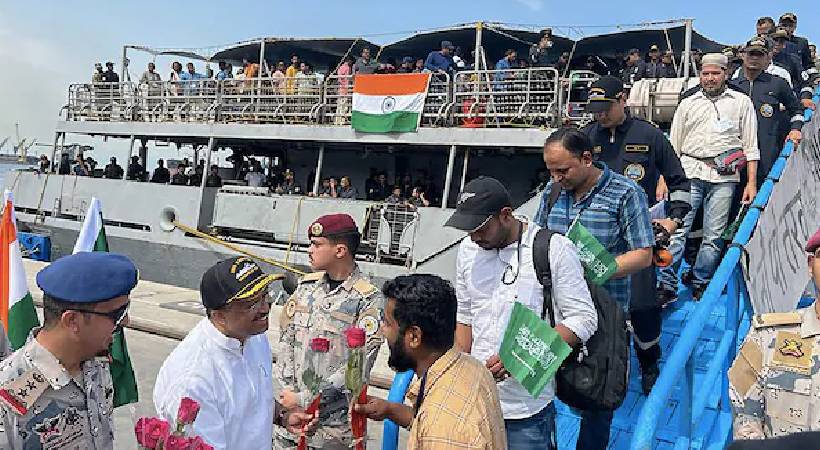 Operation Kaveri 117 passengers currently quarantined