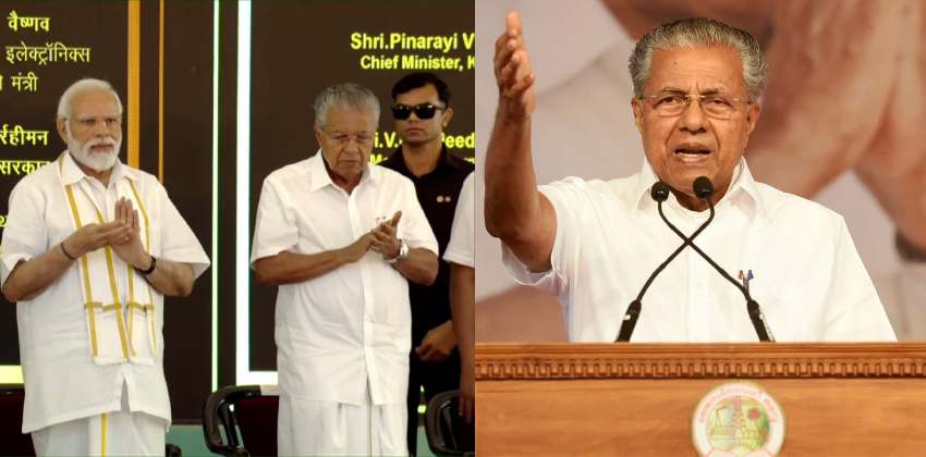 pinarayi vijyan about vande barath