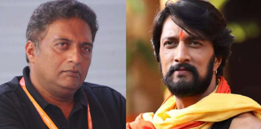prakash raj against kichcha sudeep