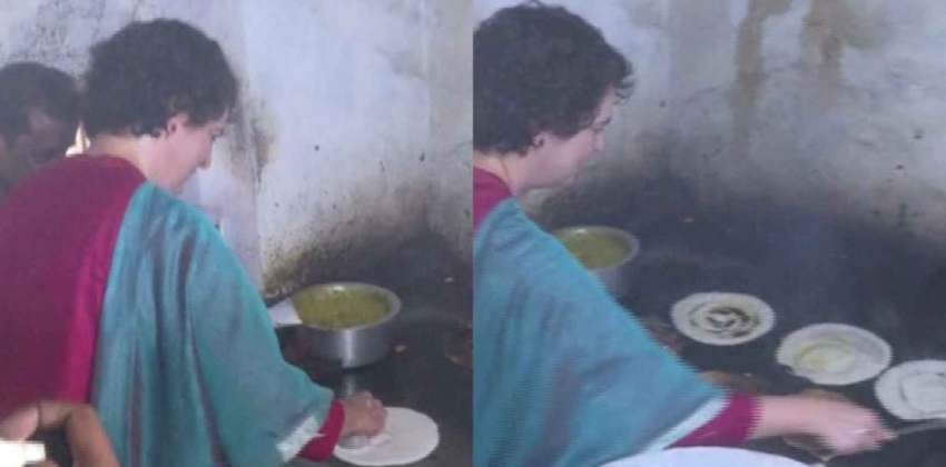 priyanka-gandhi-attempt-at-cooking-dosa-during-karnataka-campaign