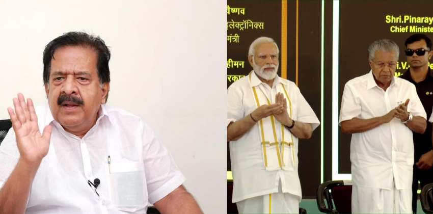 Excluding the Leader of the Opposition from the government programs attended by the Prime Minister is not a proper action; Ramesh Chennithala