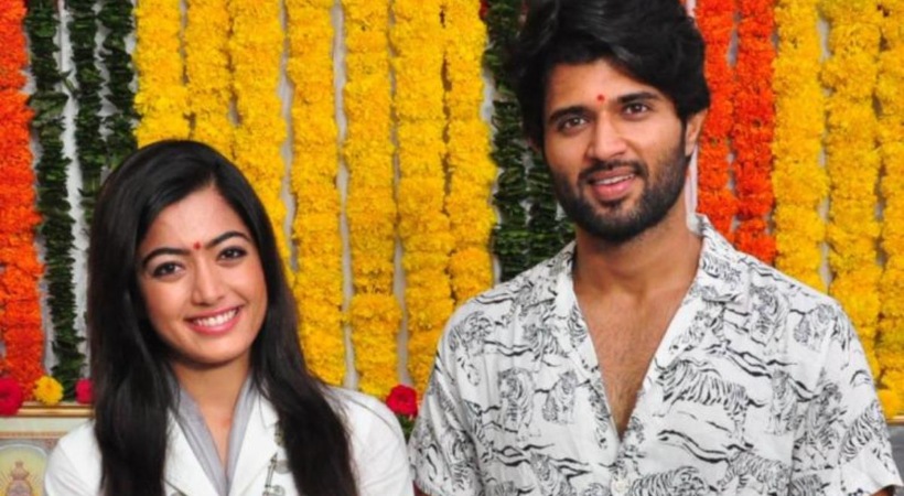Rashmika Mandanna Denies Report Of Dating Vijay Deverakonda