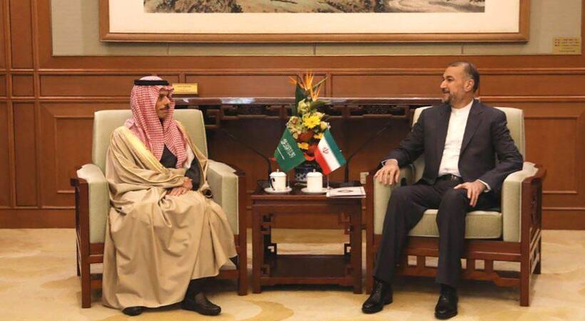 Saudi - Iranian Foreign Ministers met in Beijing