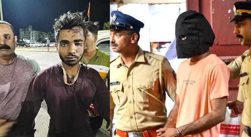 shahrukh saifi with Kerala Police