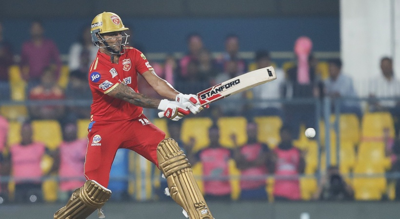 shikhar dhawan batting