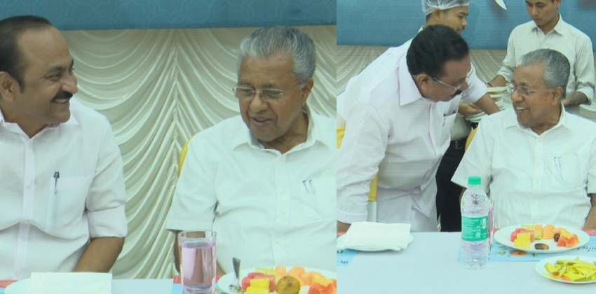 v d satheeshan iftar party