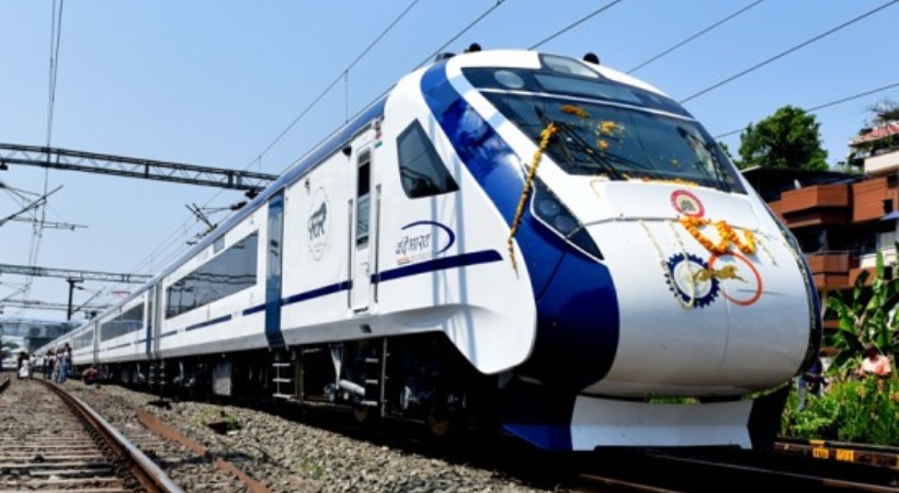 Vande bharat express second trial run started