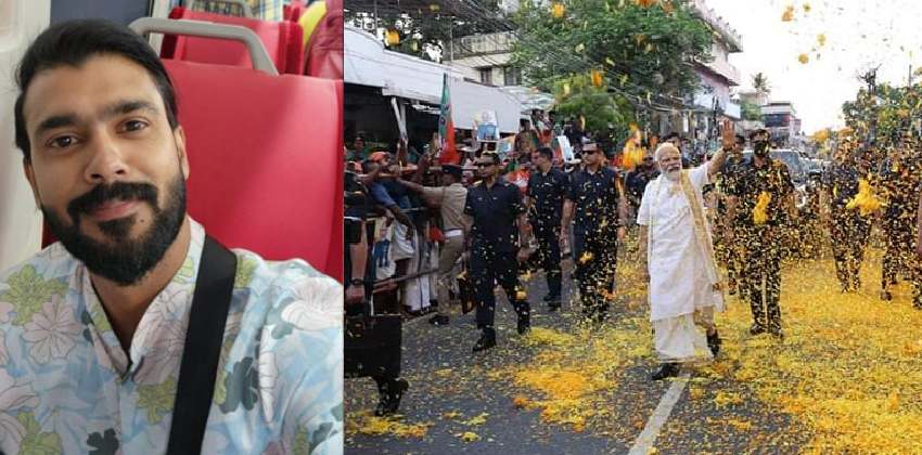 vivek gopan on vande bharat yathra