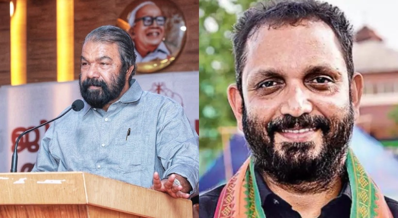 V sivankutty replay to K surendran