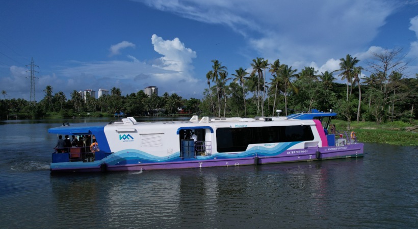 Kochi water metro first day 6559 passengers