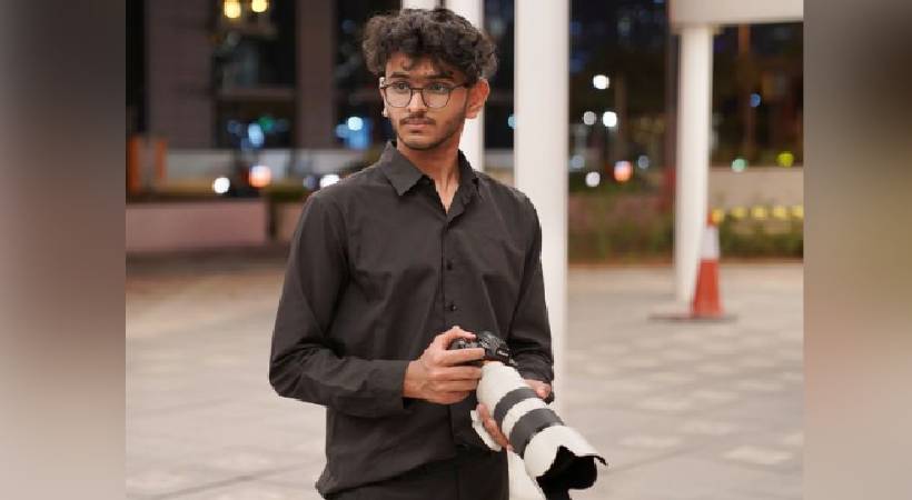14-year-old Malayali boy works as photographer in Abu Dhabi