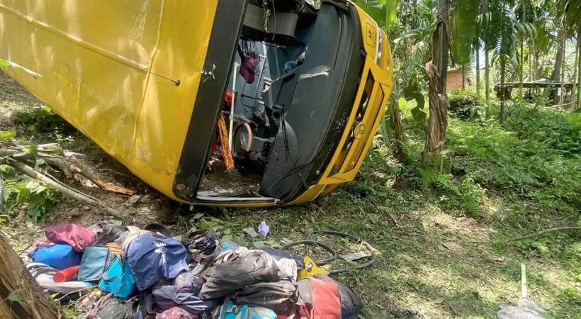 23 Students Injured As School Bus Overturns In Sikkim