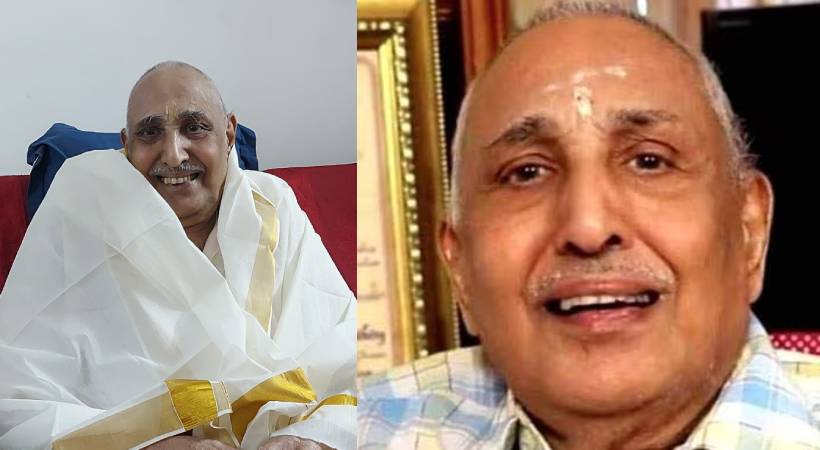 pk kesavan namboothiri passes away