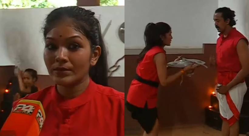 actress swetha pardeshi learns kalaripayattu