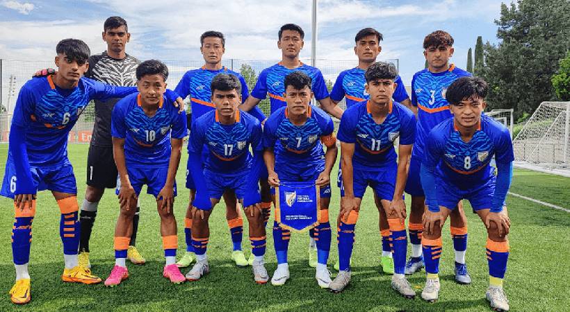 India U17 makes comeback holding Real Madrid U17