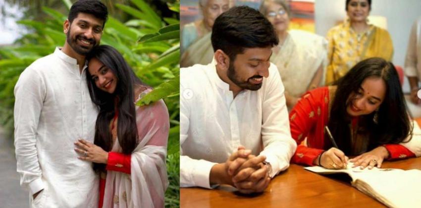 Actress Apoorva Bose got married legally