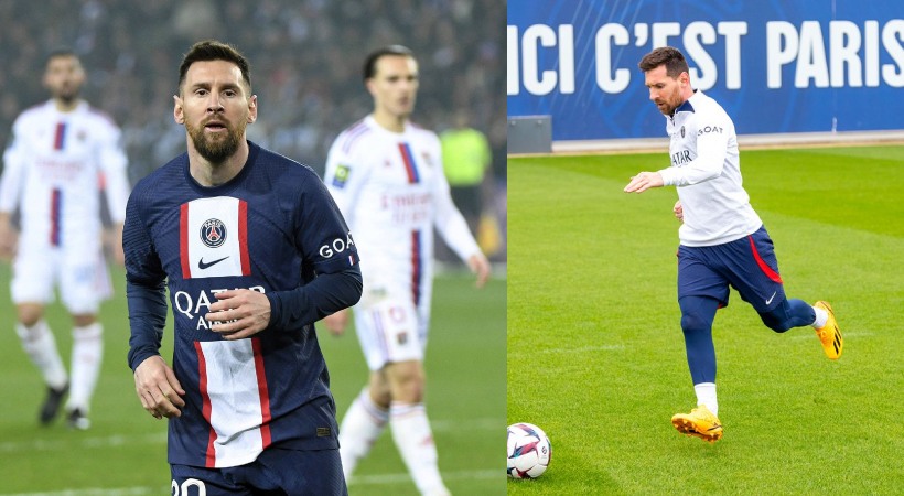 Apologetic Lionel Messi Returns To Training With PSG