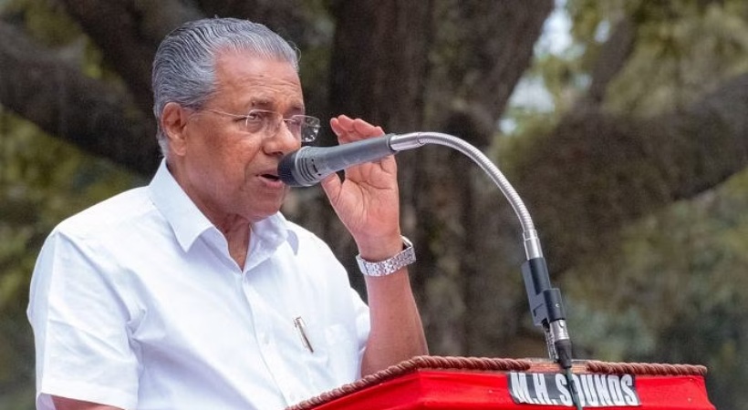 CM Pinarayi Vijayan in Guruvayur today